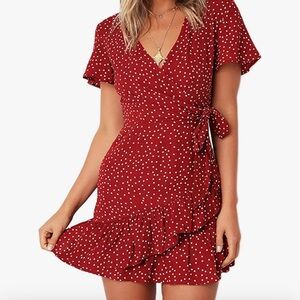 Pre-loved cute Spring/Summer wrap dress. Worn once.